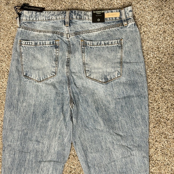 NWT BLANK NYC Jeans The Madison Crop High Rise Denim Size 29 - Picture 8 of 11